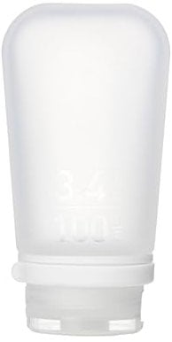 Humangear GoToob+ Large 100ml Travel Bottle with Locking Cap - Clear