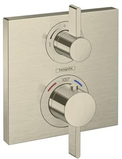 Hansgrohe 15712821 Brausenblende, Nickel gebürstet