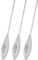 Sbirolino Forellenpose Bombarde Sbirulino Spirolino Pose Sinkend Set 3 Stück, Tragkraft Posen:10 Gramm