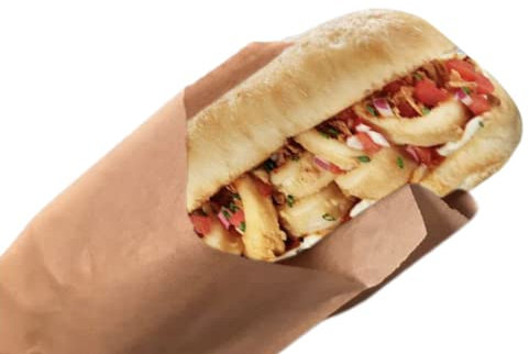 Lot de 250 pochettes en papier kraft anti-graisse pour baguettes, sandwiches, 9 x 32 cm