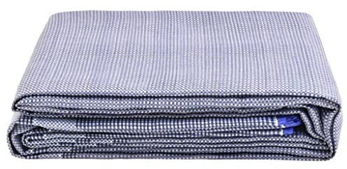 vidaXL Zeltteppich Vorzeltteppich Campingteppich Vorzeltboden Zeltboden Camping Teppich Wohnwagen Terrasse Outdoor 600x250cm Blau 300g/m²
