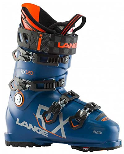 LANGE Unisex-Erwachsene Rx 120 Gw Skischuhe, Marineblau, 29.5 Monodopoint (cm)
