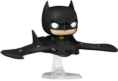Funko Pop! Ride Super Deluxe: The Flash - Batman - DC Comics- Figura in Vinile da Collezione - Idea Regalo - Merchandising Ufficiale - Giocattoli per Bambini e Adulti - Comic Books Fans