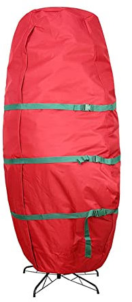 Lazyspace Upright Christmas Tree Storage Bag, Artificial Trees Cover, Waterproof Heavy Duty 600D Oxford Xmas Holiday Tree Container