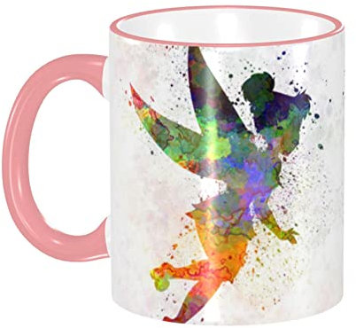 Tasse für Tinkerbell 330 ml Feine Keramiktasse mit makelloser Glasuroberfläche Teetasse für den Geburtstag eines Freundes