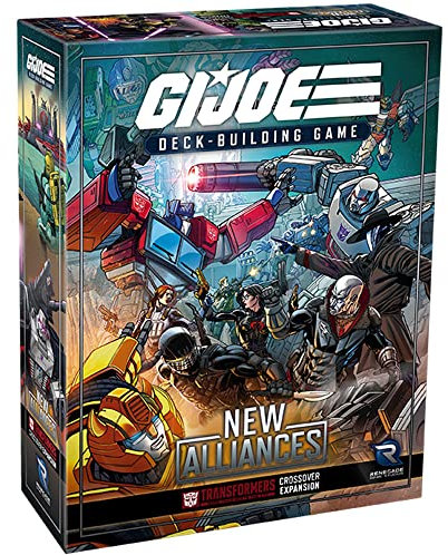 Renegade Game Studios G.I. Joe Deck-Building Game: New Alliances - A Transformers Crossover Expansion, Cooperative Deck-Building Game, Take On The Role of A Pony, Alter 14+, 1-4 Spieler, 30-70 Min