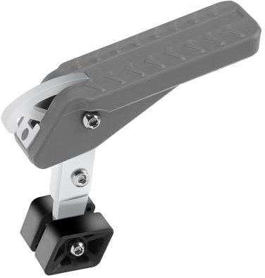 COWVIE Universal Car Door Step Portable Foldable Foot Pedal Access to Car Rooftop Max Load 180 KG - Gray