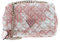 GUESS Rainee Quilt Convertible Xbody Flap Pink
