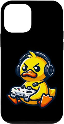 Hülle für iPhone 12 mini Lustige Ente Gamer Quack Videospiele Jungen Mädchen Kinder