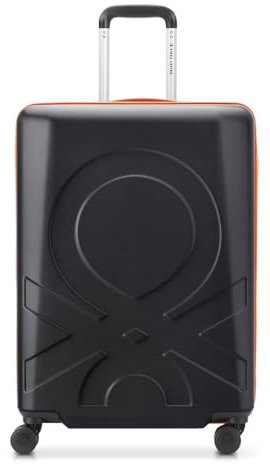 DELSEY PARIS Fabrica – Hartschalenkoffer 54 cm x 40 cm x 20 cm – 36 l – S, Schwarz , L