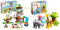 LEGO DUPLO 3-in-1 Baumhaus Spielzeug für Kleinkinder ab 3 Jahren & DUPLO Wilde Tiere Afrikas, Lernspielzeug