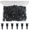 NVGVUP 100 Stück Kunststoffnieten Befestigungsclips Auto Clips, 6 mm Spreiznieten Ersatz für Auto, Spritzschutz-Befestigungsclips, Universal-Auto-Halterungs-Clips