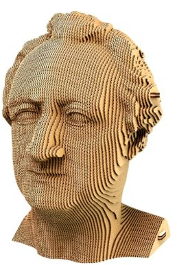 3D-Puzzle aus Karton Skulptur Motiv: Goethe, Alter ab 14 Jahre, 114 Teile, ca. 18 cm H