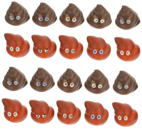 GARIOUANS 20stücke Fake Poop Lustige Mädchen-streiche Party-Requisiten Und Druckabbau- Für Und Mädchen