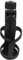 HEATSHAKING Support de Bouteille pour Poussette Fauteuil Gourde avec Fixation à Tube Accessoire pour Scooter