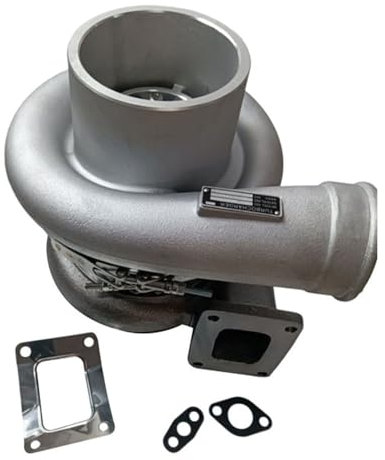 Quueparts Turbolader 3598075 3526131 Kompatibel mit Cummins Industriemotor N14 NTA50 Kompatibel mit Stemac Generator P450 Kompatibel mit Muller Road Roller RD350