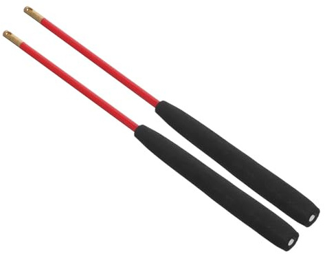 CLISPEED Bâtons Diabolo Chinois Solides avec Poignée Antidérapante Baguettes Légères et Durables pour Jongleur Conception pour Jeu Polyvalent et Contrôle