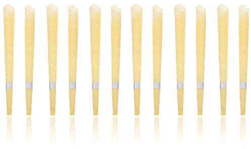 IDEANATEGRATE 12 Stück Aromatherapie Stäbchen für Ohrreinigung mit Kompaktwachs und Zinklegierung für Entspannende Wirkung und Praktische Anwendung zu Hause