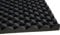 Akustikschaumstoff als Akustik Noppenschaumstoff Platte 200x100x3cm (anth/schwarz) aus hochwertigem PUR-Schaumstoff