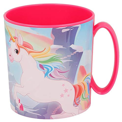 Stor8412497290048Micro Taza, 350 ml Capacidad, Unicornios