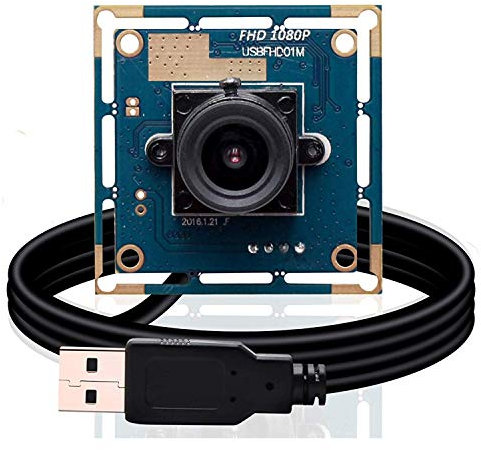 Svpro 2-Megapixel-HD-Freier Treiber für USB-Kameras 1 / 2,7 '' CMOS OV2710 Maximale Auflösung 1920X1080 USB-Webkameramodul Unterstützung für MJPEG Android Linux Windows (SV-USBFHD01M-L36)