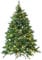 VIVANNO Künstlicher Weihnachtsbaum beleuchtet LED Premium Nordmanntanne 180 cm