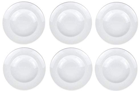 Retsch Arzberg Pastateller Made in Europe Premium Porzellan Weiß (6, Ø 30cm)