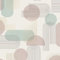 Holden Decor Arch Geo Duck Egg Pink Wallpaper 13090 - Shapes Metallic Arches