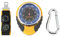 Barometer Höhenmesser, Thermometer Barometer 4 in 1 Digitaler Mini Kompass Höhenmesser Thermometer Barometer für Outdoor Camping