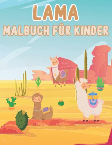 Lama-Malbuch Für Kinder: Llamas Färbung Seiten Geschenk Für Kleinkinder und Jugendliche, Alpaka-Liebhaber, Spaß Lama Illustration Für Vorschulkinder