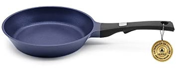 LAGUIOLE - Padella 24 cm nero antiaderente Blu Diamond induzione