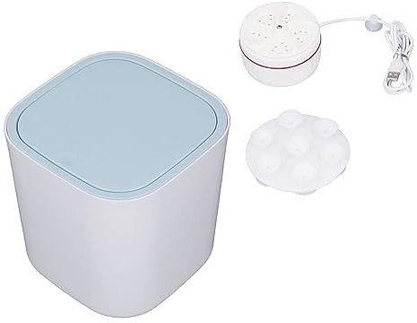 Marhynchus 3,8 L Tragbare Waschmaschine 5 V 2 A 18 W USB-Aufladung Smart Timing Mini-Waschmaschine für Socken Unterwäsche