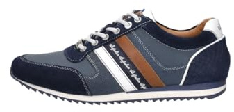 Australian Footwear Camaro Sneaker in Übergrößen Blau 15.1547.02-SJC große Herrenschuhe, Größe:46