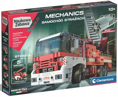 Clementoni SCIENTIFIC FUN 50728 Mechanics Fire Truck
