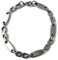 ayados Plattenarmband Edelstahl 4mm bis 10,5mm Plattenkette Steigbügelkette Platten Armband 21cm (Plattenarmband 6,5mm x 21cm, Edelstahl Silber)