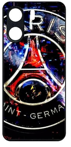 Générique Coque pour redmi 13c 4g - Paris Foot Neon - Silicone - Noir