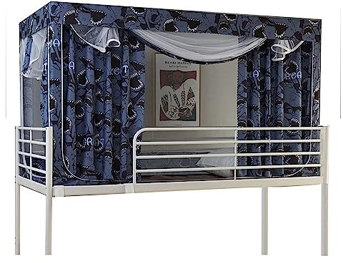 Schlafsaal-Etagenbett-Vorhang, Verdunkelungsvorhang, Einzelbett, Zelt, Schüler, Beschattungsstoff, Betthimmel, Moskitonetz, zum Schutz der Privatsphäre von Schülern (Farbe: B, Größ