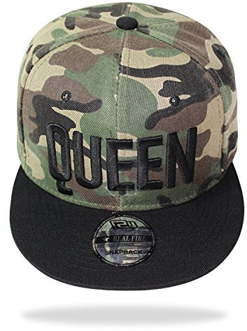 Glamexx24 Berretto da baseball unisex con visiera piatta, unisex, alla moda, regolabile