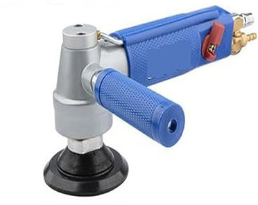 AUBEST 75mm 10mm 3 Zoll 4 Zoll Luft pneumatische Wasser Polieren Schleifmittel Sand Papier Polierer Schleifmaschine(Size:4 inch)