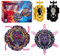 Wotean Gyroscope Turbo Set, 3D Arena Metall Fusion KampfKreisel, Mit Battling Top Launcher, Geschenk-Sets für Kinder(206+169)