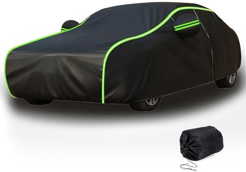 Autoabdeckung Vollgarage Für Volkswagen Golf 7,Hagelschutzplane Auto,Autogarage Abdeckung Hagelschutz,Autoabdeckung wasserdichte Outdoor,Auto Abdeckplane Winter 1205TLX