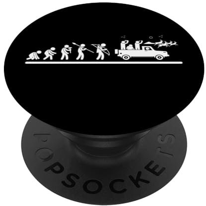 Tour Guide Evolution Lustiger Safari-Reiseleiter PopSockets Klebender PopGrip