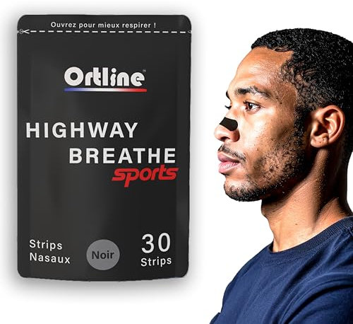 30 Bandelettes Nasales sport efficace puissant - Écarteur Nasal - Dilatateur Nasal – Nasal strip Accessoire sport cardio – Bande Nasale dispositifs médical pour améliorer la respiration