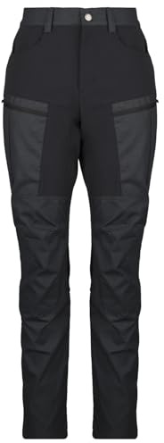 Heber Peak - Women's PineconeHe. Trekking Pants Trekkinghose Wanderhose Damen - Outdoorhosen für Wandern & Trekking - Atmungsaktiv & Stretchy mit Softshell Knie