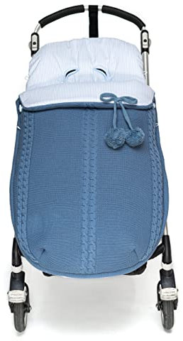 Saco silla de paseo universal. Varios modelos y colores disponinbles (Sophie Azul Francia)