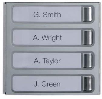 Bpt Mtmf4P Frontale 4 Pulsanti