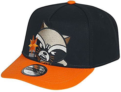 Difuzed Marvel - Kawaii Rocket Racoon Curved Bill Cap