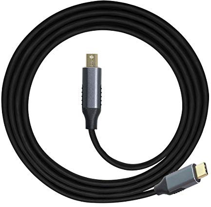 CY USB C vers Mini Displayport Adaptateur 4K pour Moniteur MacBook Ordinateur Portable Mini Displayport vers USB C câble