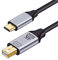 CY USB C vers Mini Displayport Adaptateur 4K pour Moniteur MacBook Ordinateur Portable Mini Displayport vers USB C câble