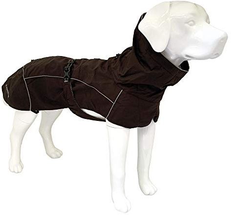 Croci Hiking Hundemantel, wasserdicht, Makalu, temperaturregulierendes Futter, Schwarz, 90 cm